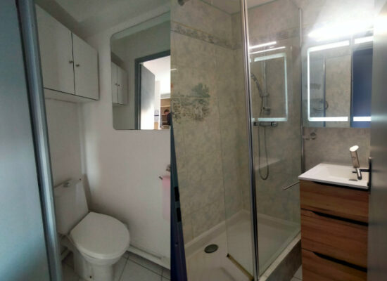 6-douche et wc séparé